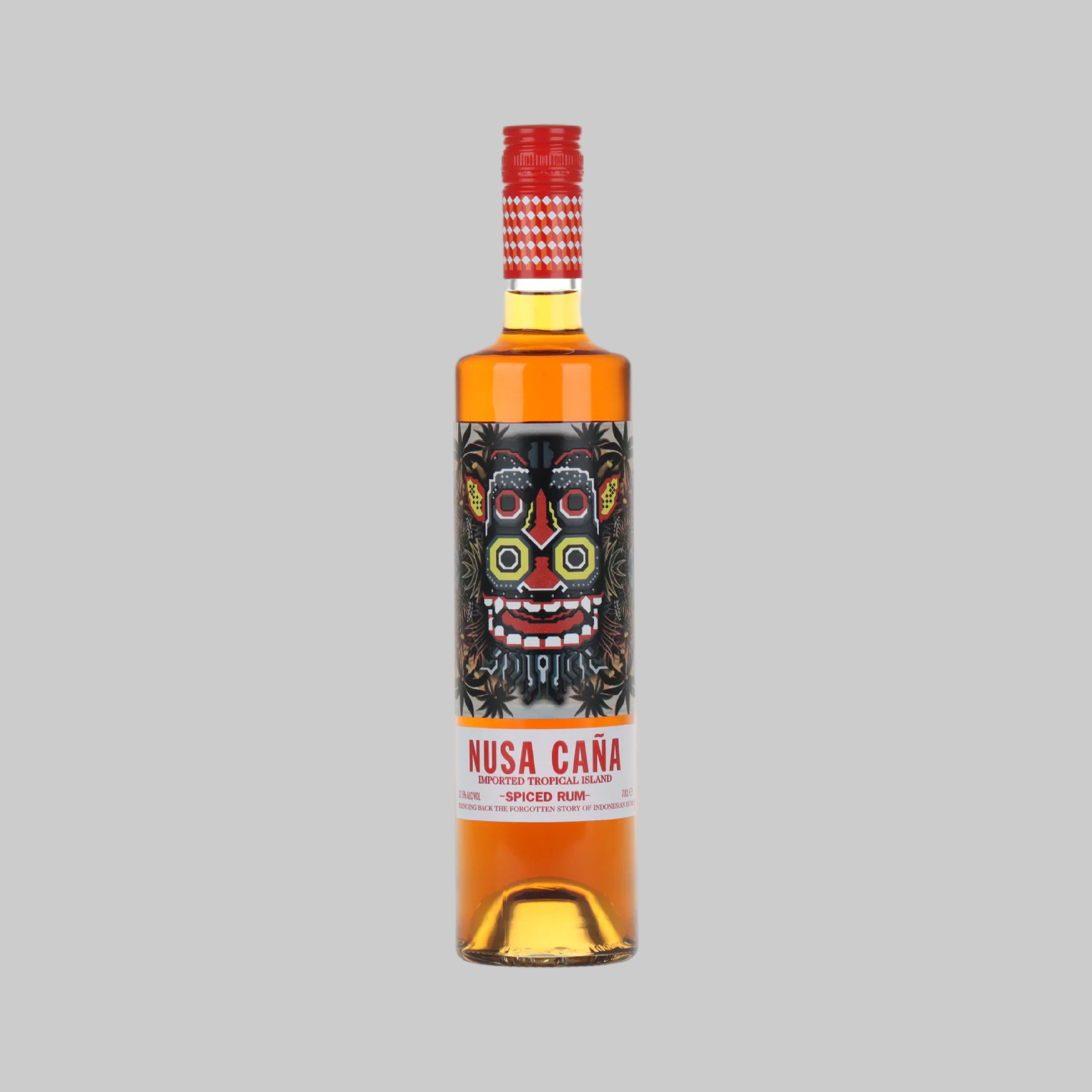 Nusa Cana Spiced Rum 700ml 37.5% | TIME2DRINK